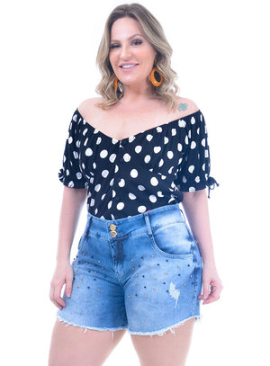 Blusa Plus Size Graciosa