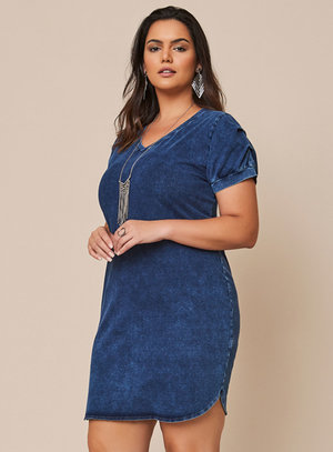 Vestido Plus Size Meca