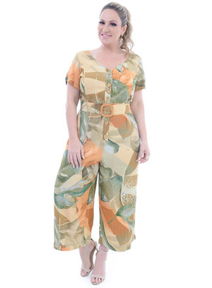 Macacão Plus Size Ariel