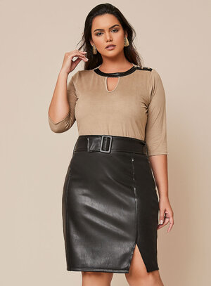 Blusa Plus Size Barcelona