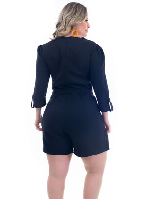 Macaquinho Plus Size Guerreira