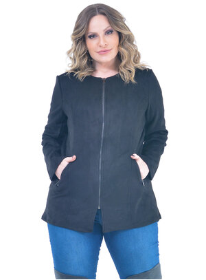 Jaqueta Plus Size Médica