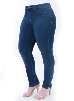 Calça Jeans Plus Size Skinny