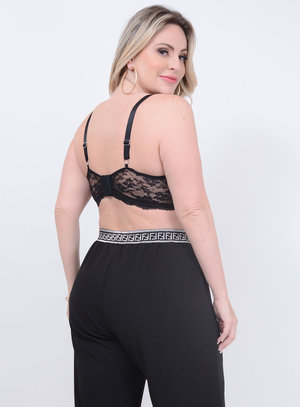 Top Renda Bojo Plus Size