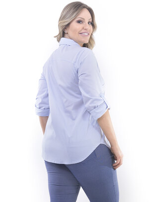 Camisa Plus Size Tradicional