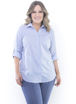 Camisa Plus Size Tradicional