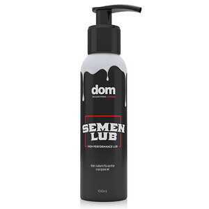 Gel Lubrificante Corporal Semen Lub 100ml - Cole��o Dom Prazer para Homens