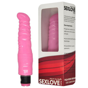 Estimulador de Ponto G Rosa Claro Neon com Multivelocidade 16 cm x 3 cm