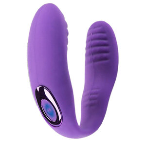 Vibrador de Casal Lucy Multivelocidade � Prova D' �gua 16 cm x 3,6 cm