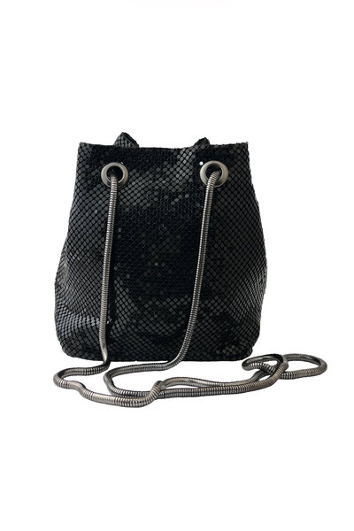 long strap black handbolsa