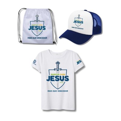 Conjunto Marcha para Jesus (Masculino)