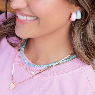 Conjunto Candy - Rosa e Azul