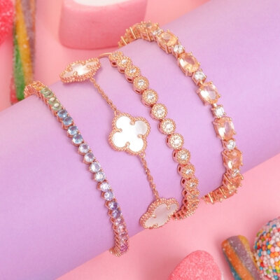 Conjunto Pulseiras Dourado