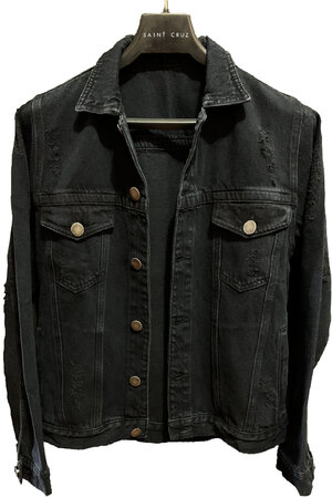 jaqueta jeans black